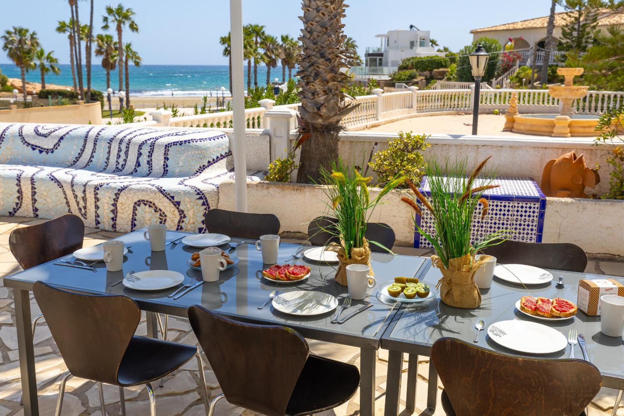 Villa Fidalsa Grand Mediterranean Beachfront Playa Flamenca Exterior foto